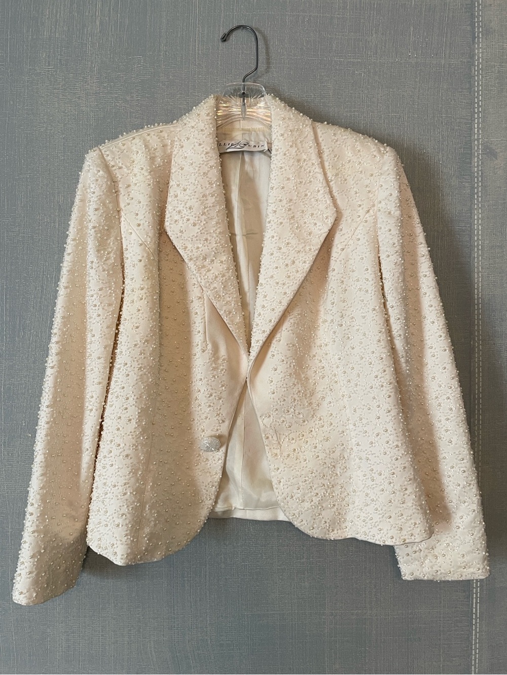 LILLIE RUBIN Beaded jacket